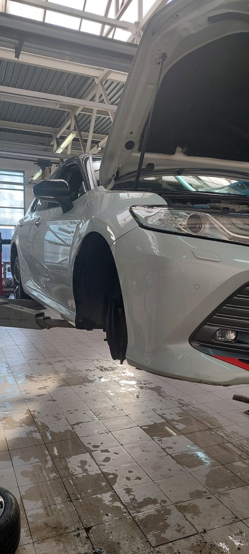 Замена ПТД и ПТК — Toyota Camry (XV70), 2,5 л, 2018 года | визит на сервис  | DRIVE2