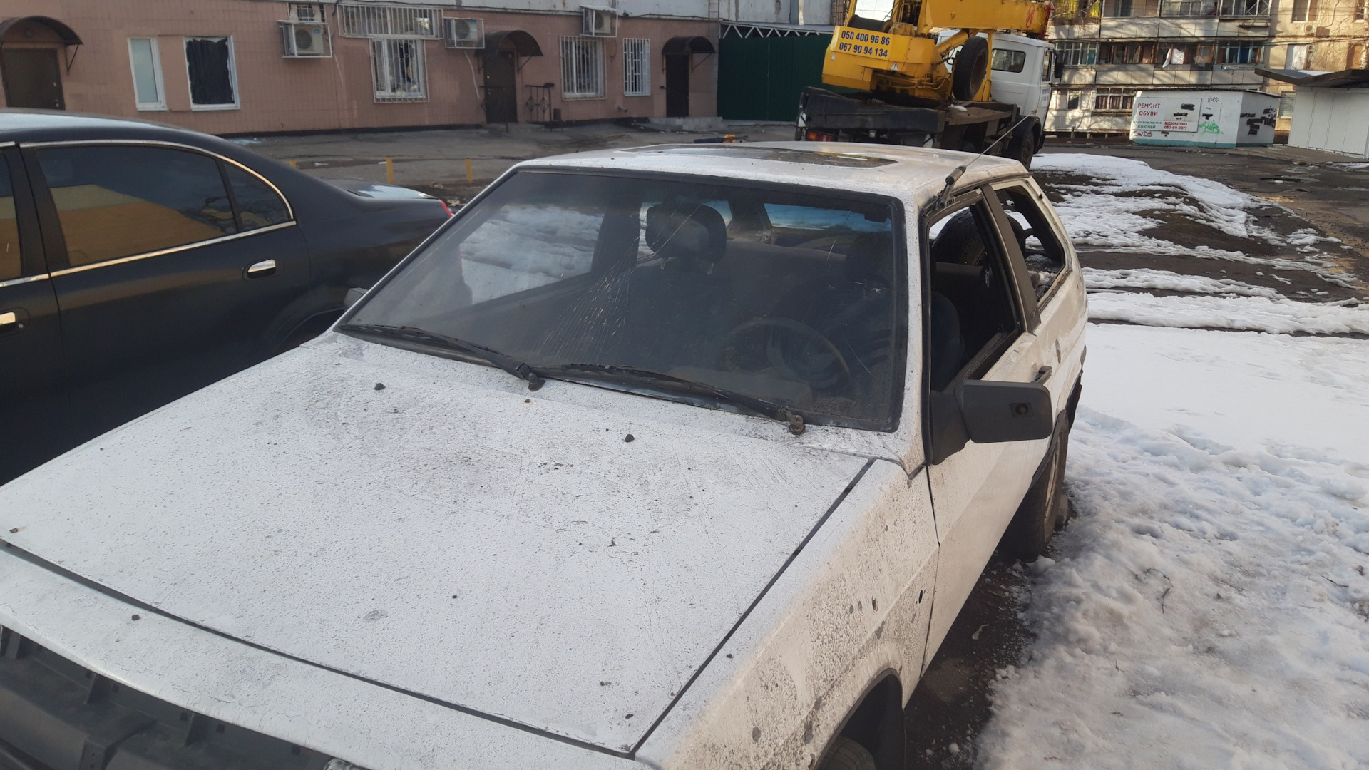 Lada 21087 1.3 бензиновый 1991 | Белая Восьмёрочка на DRIVE2