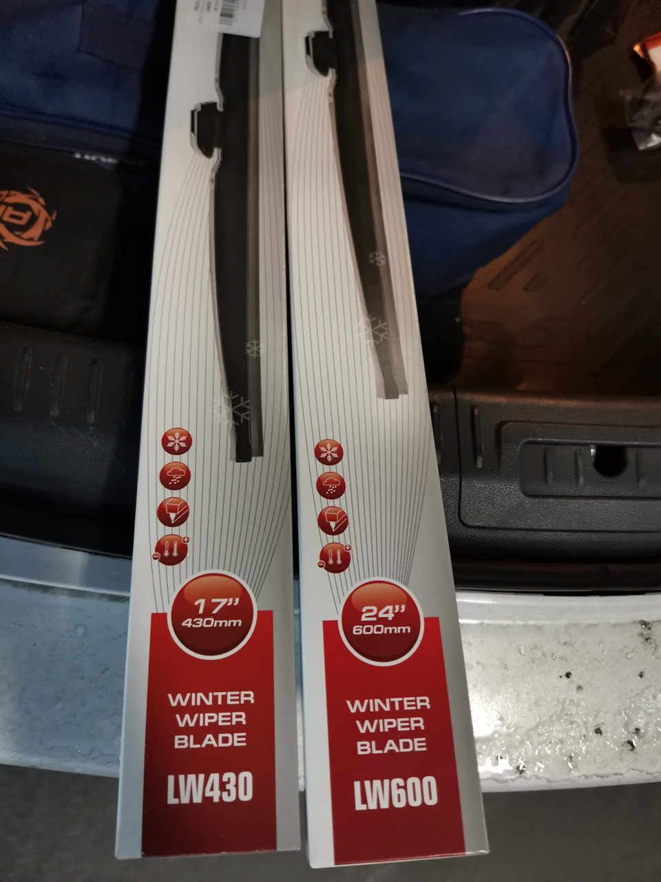55. Новые щетки стеклоочистителя на зиму LYNX — Mazda 6 (2G) GH, 2 л ...
