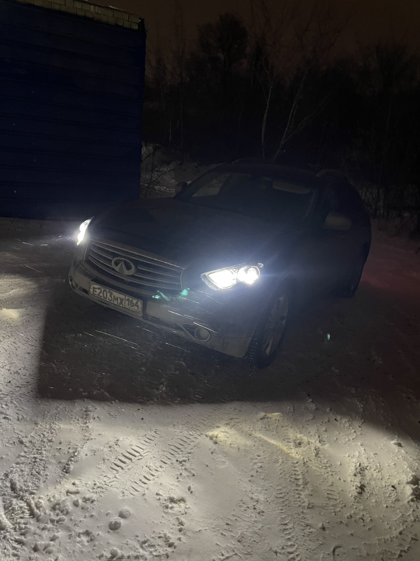 Led модули вместо ксенона — Infiniti QX70, 3,7 л, 2013 года | своими ...