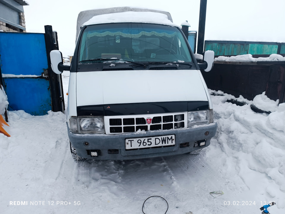 Мухобойка — ГАЗ Газель, 2,4 л, 2002 года | аксессуары | DRIVE2