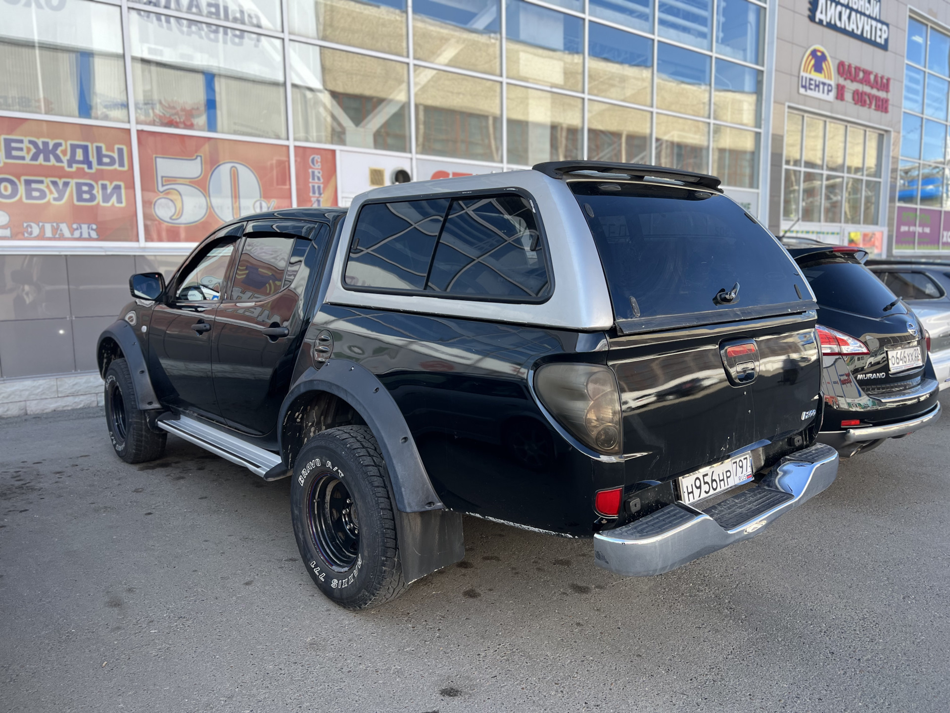 7. Да будет багажник сух. Кунг — Mitsubishi L200 (4G), 2,5 л, 2013 года ...