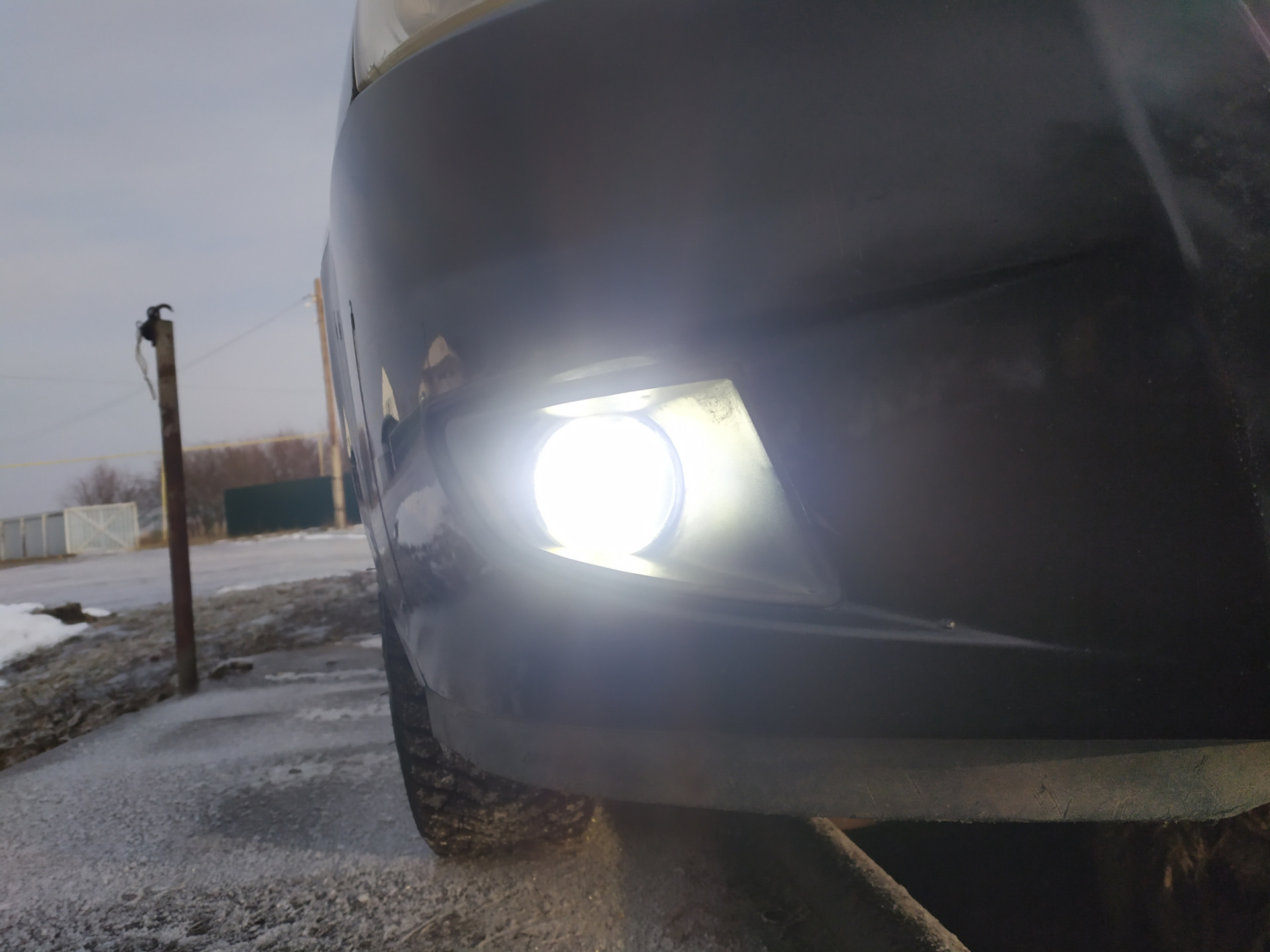 Led h11 5000k в противотуманки — Lada Приора хэтчбек, 1,6 л, 2012 года ...