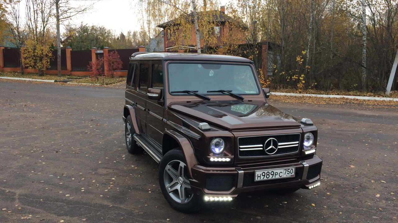 Mercedes-Benz G-Class (W463) 3.2 бензиновый 1997 | Шоколад 🍫 на DRIVE2