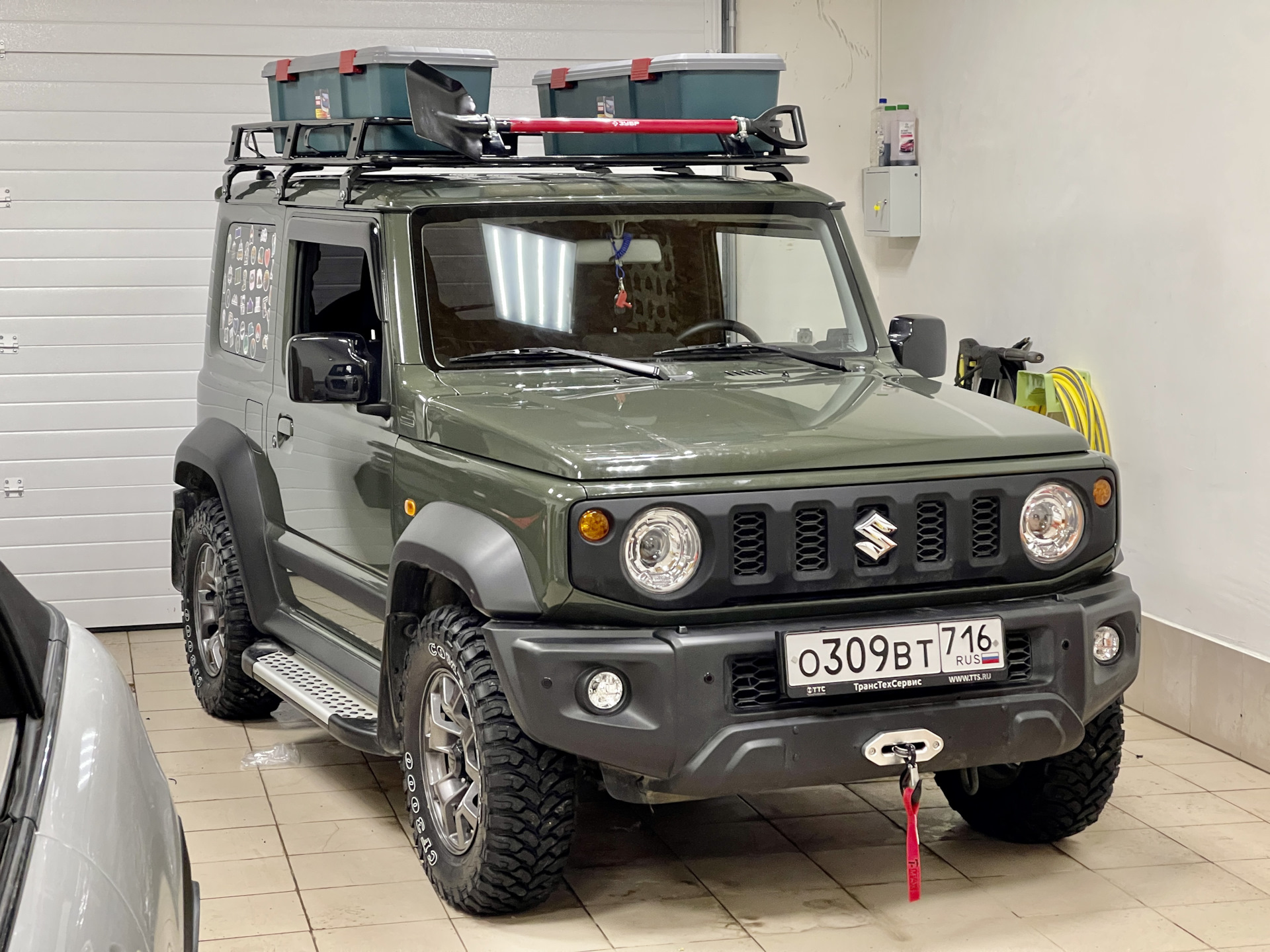 Экспедиционный багажник на крышу — Suzuki Jimny (2018), 1,5 л, 2020 года |  тюнинг | DRIVE2