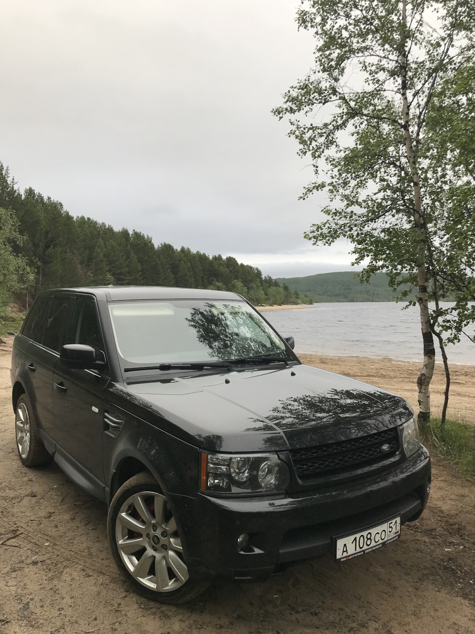 Машина Природа Погода — Land Rover Range Rover Sport (1G), 5 л, 2012 года |  фотография | DRIVE2