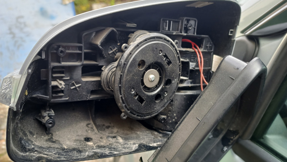 Правильный порядок разбор зеркала Largus FL для замены указателя ...