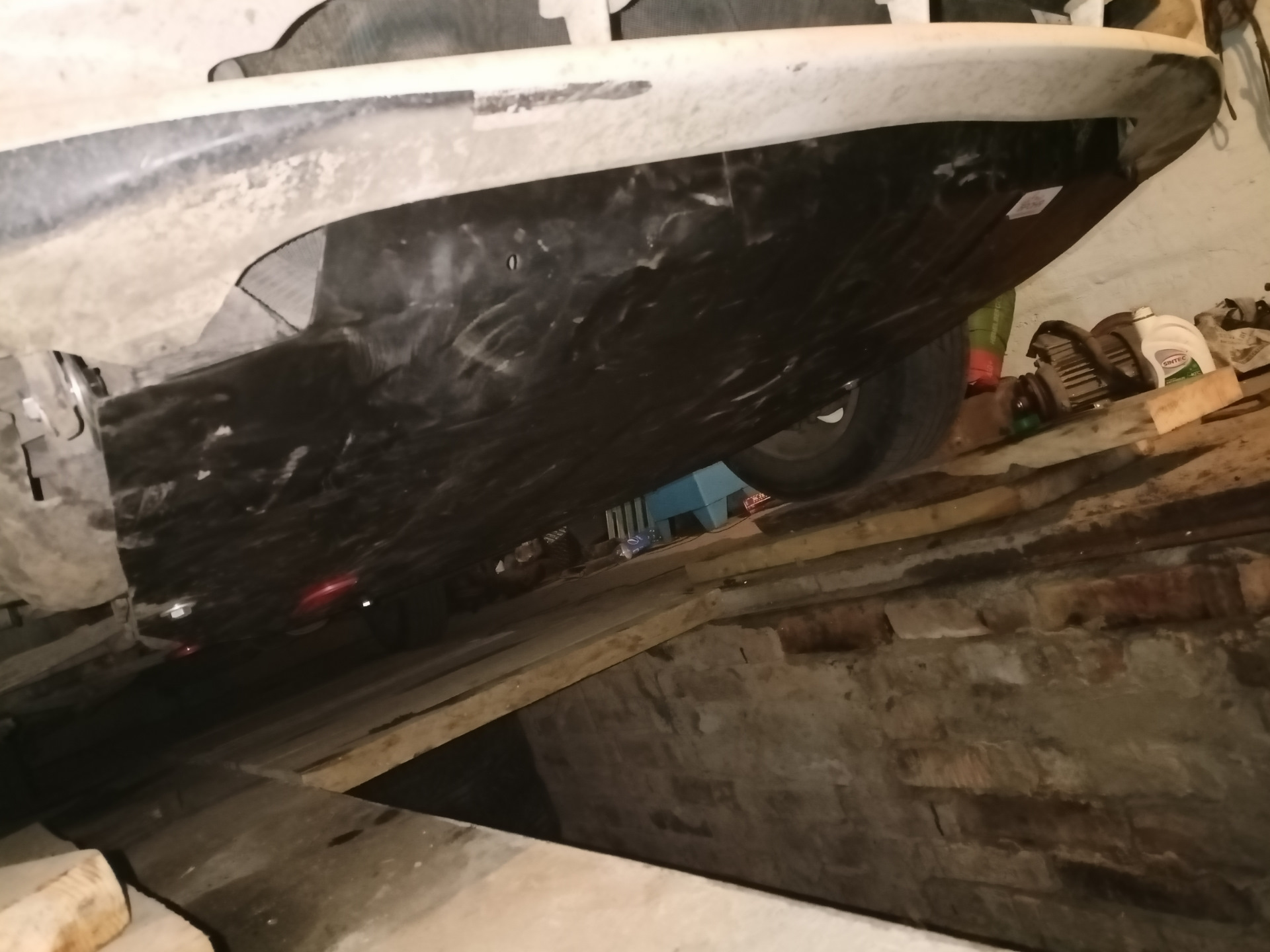 Защита двигателя и коробки — Toyota Camry (XV20), 2,2 л, 1999 года ...