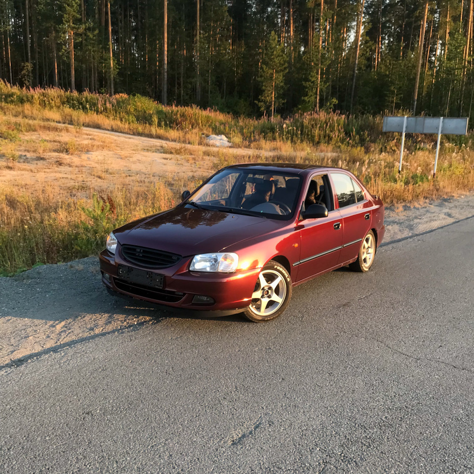 Машина продана! — Hyundai Accent (2G), 1,5 л, 2008 года | продажа машины |  DRIVE2