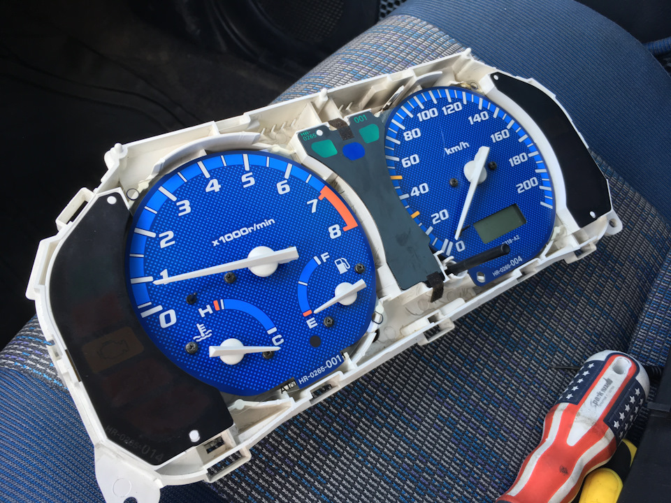 Разбор приборной панели — Honda HR-V (1G), 1,6 л, 1999 года ...