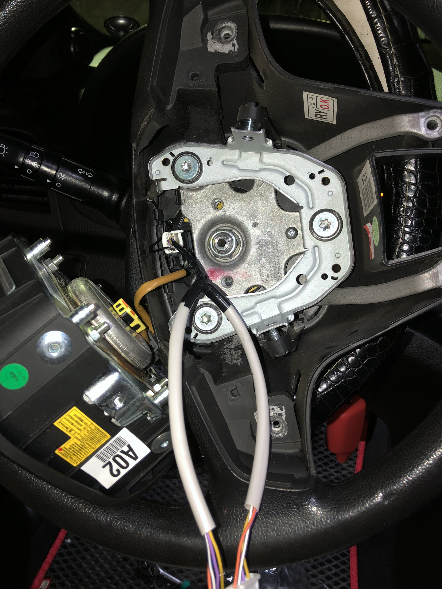 Установка магнитолы 2 din, кнопки на руль, радар-детектор и ...