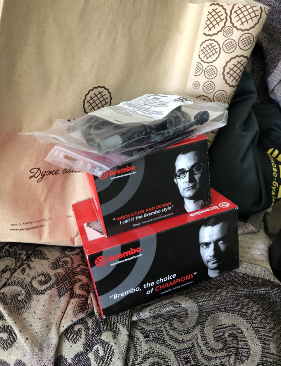 Замена колодок, проточка тормозных дисков без снятия. — BMW X3 (F25), 2 ...