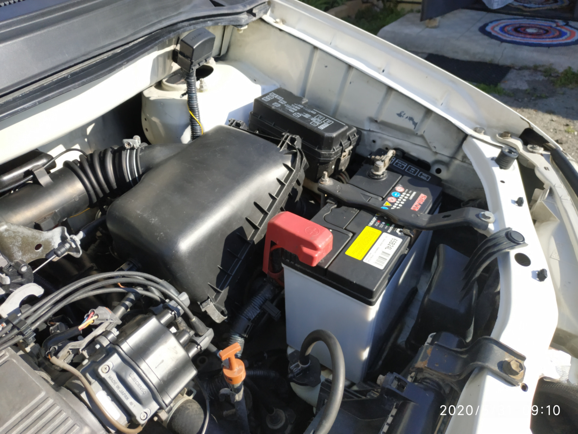 Надеюсь у всех так под капотом…чисто — Toyota Corolla Spacio (E110), 1 ...