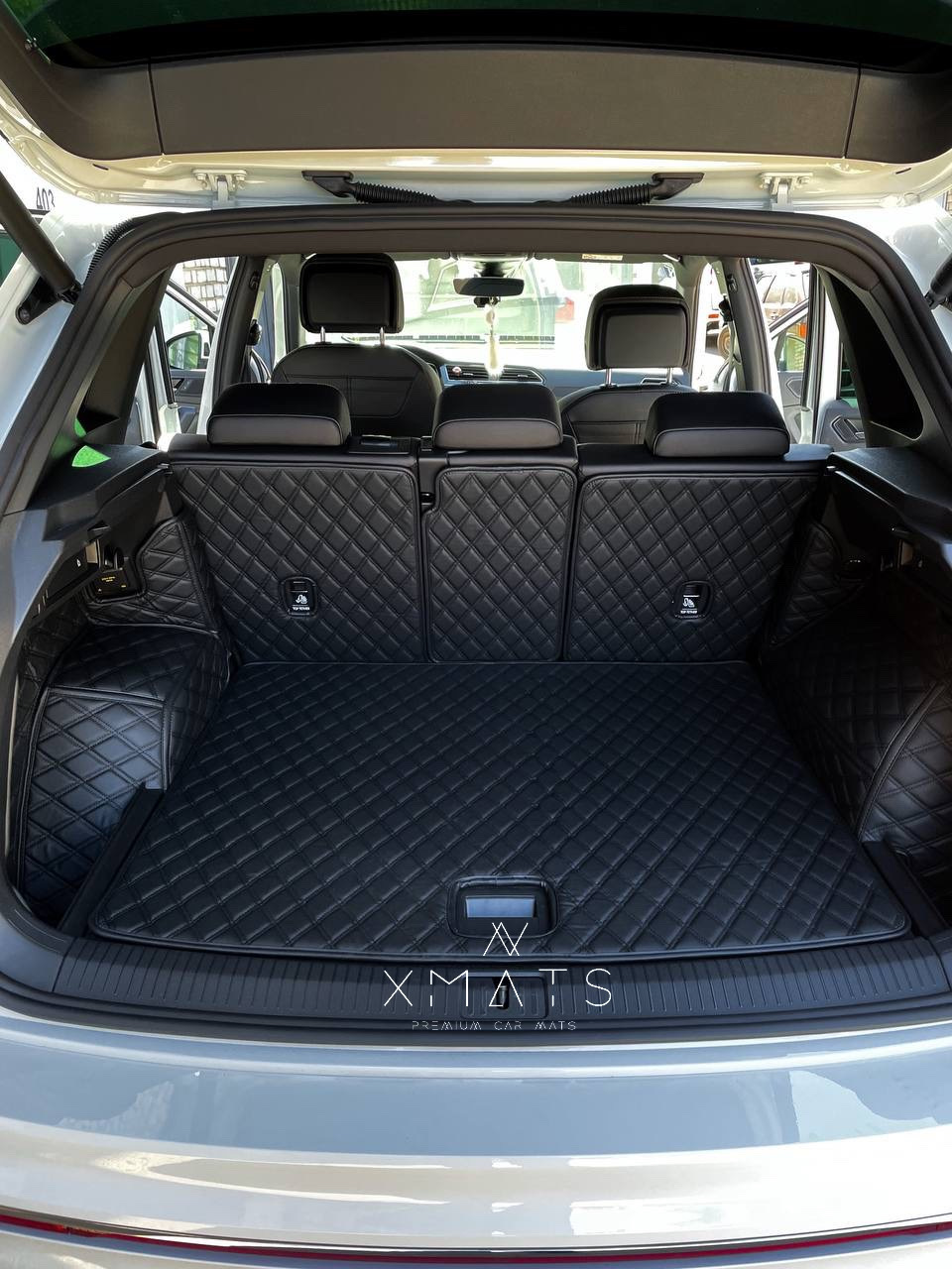 Коврики из экокожи в багажник для Volkswagen Tiguan 2. 3D коврики из ...