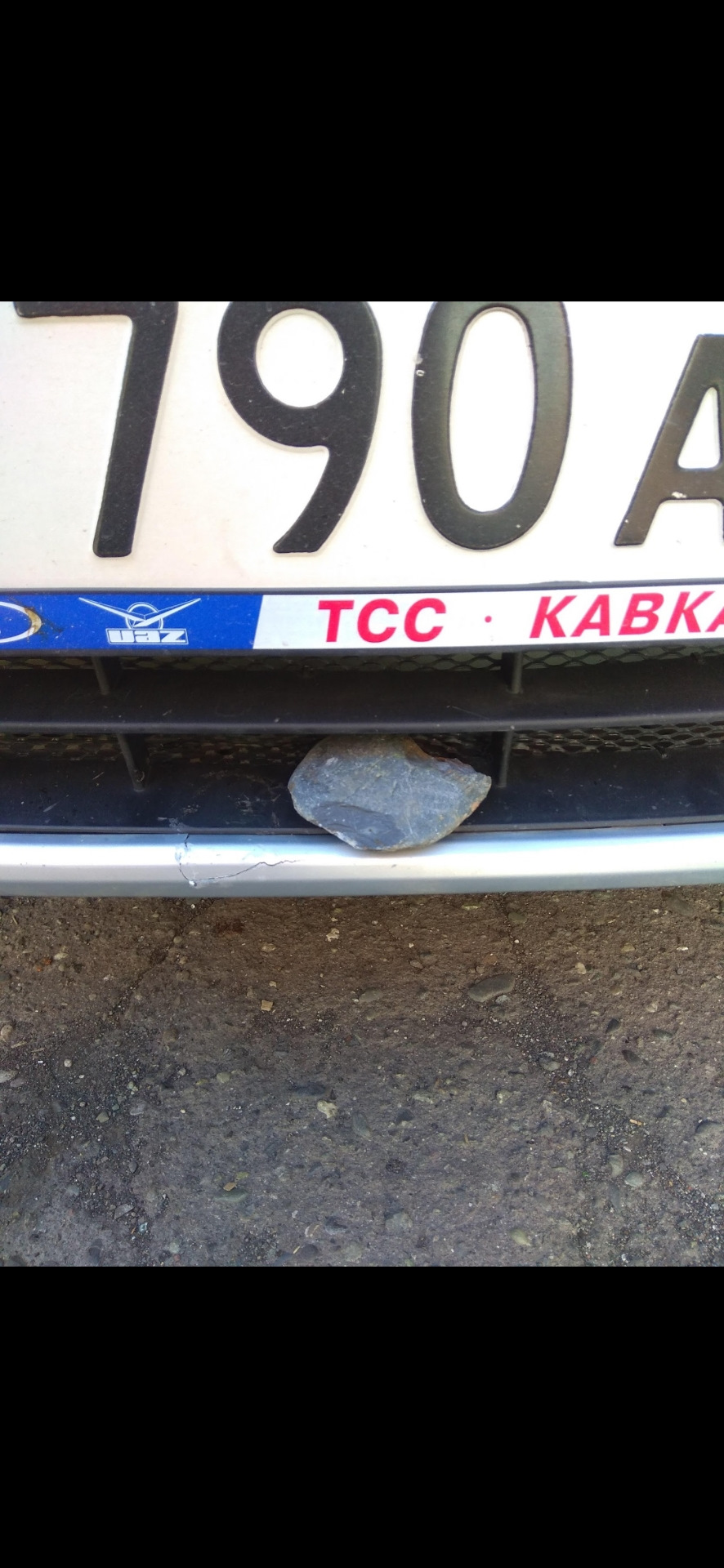 Сетка в решетку бампера. 1 случай из 100… — DRIVE2