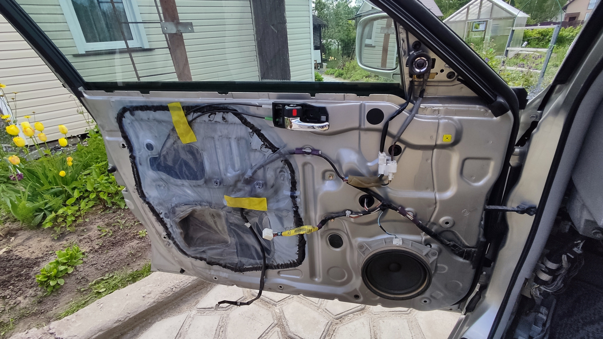 Подключение зеркал с подогревом — Toyota Mark II (110), 2 л, 2004 года ...