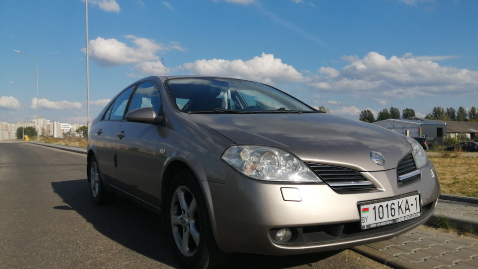 Nissan Primera (P12) 1.6 бензиновый 2006 1.6 на DRIVE2