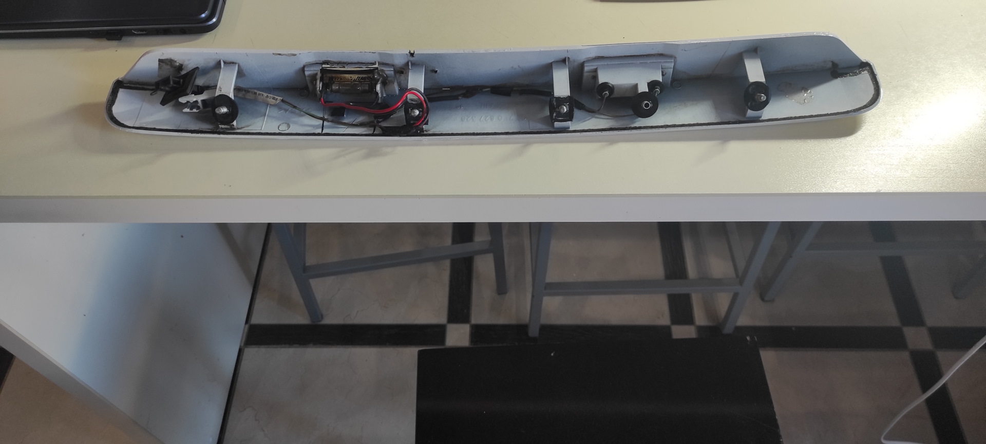 Led подсветка заднего номера Т5 — Volkswagen Multivan (T5), 2 л, 2010 ...