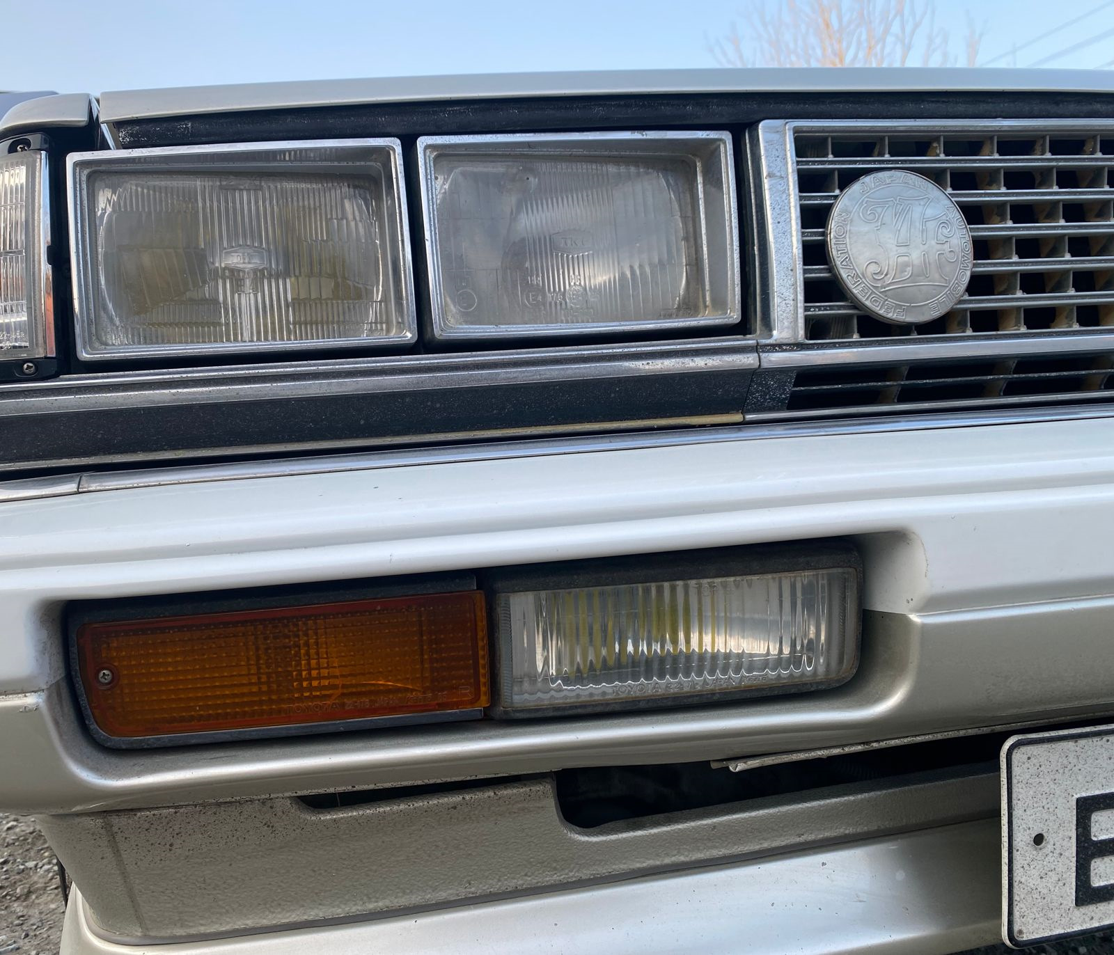 十八 Переборка фар — Toyota Cresta (70), 2 л, 1987 года | стайлинг | DRIVE2