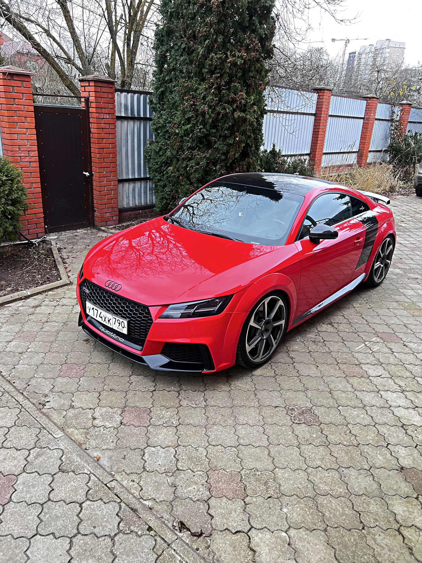 Зима-холода, одинокие дома! Моря, города, — все как будто изо льда😁 — Audi  TT RS (2G), 2,5 л, 2016 года | наблюдение | DRIVE2