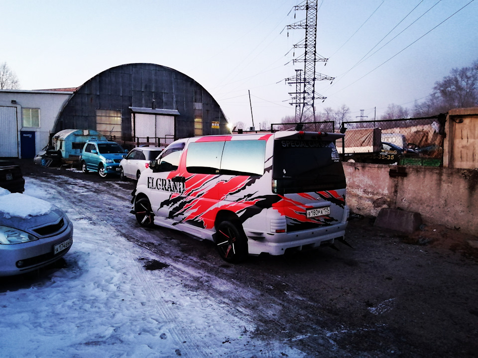 Сделал оракал на машину — Nissan Elgrand (E51), 3,2 л, 2002 года ...