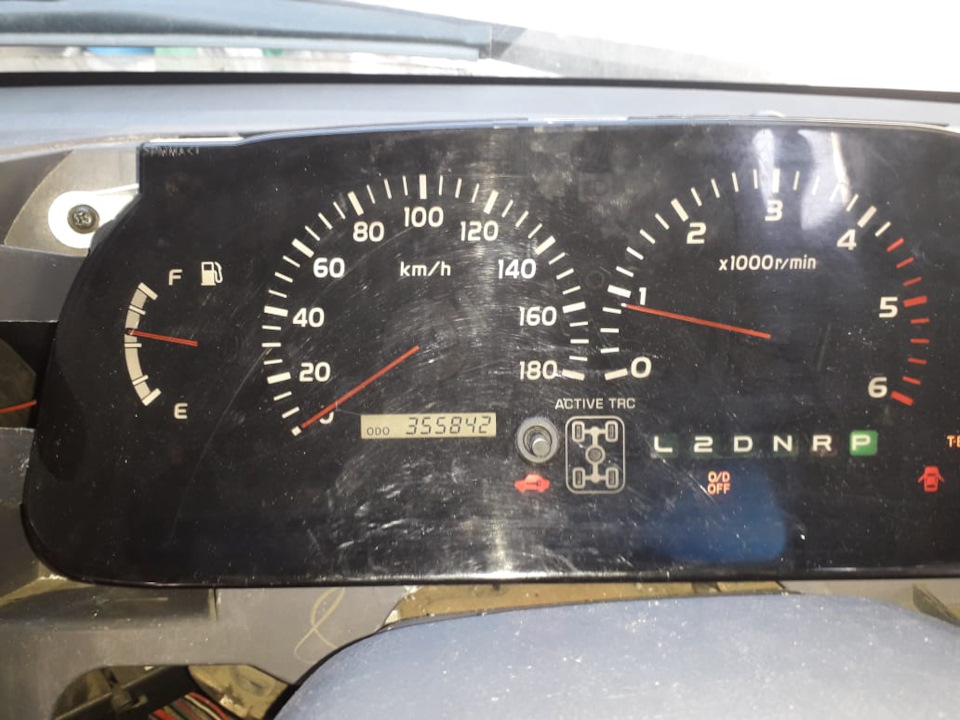 Лампочка иммобилайзера — Toyota Land Cruiser Prado 90-series, 3 л, 1997 ...