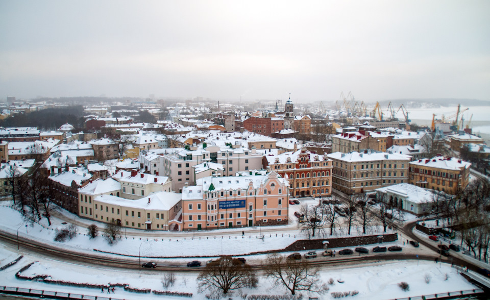 Выборг Фото Города Зимой