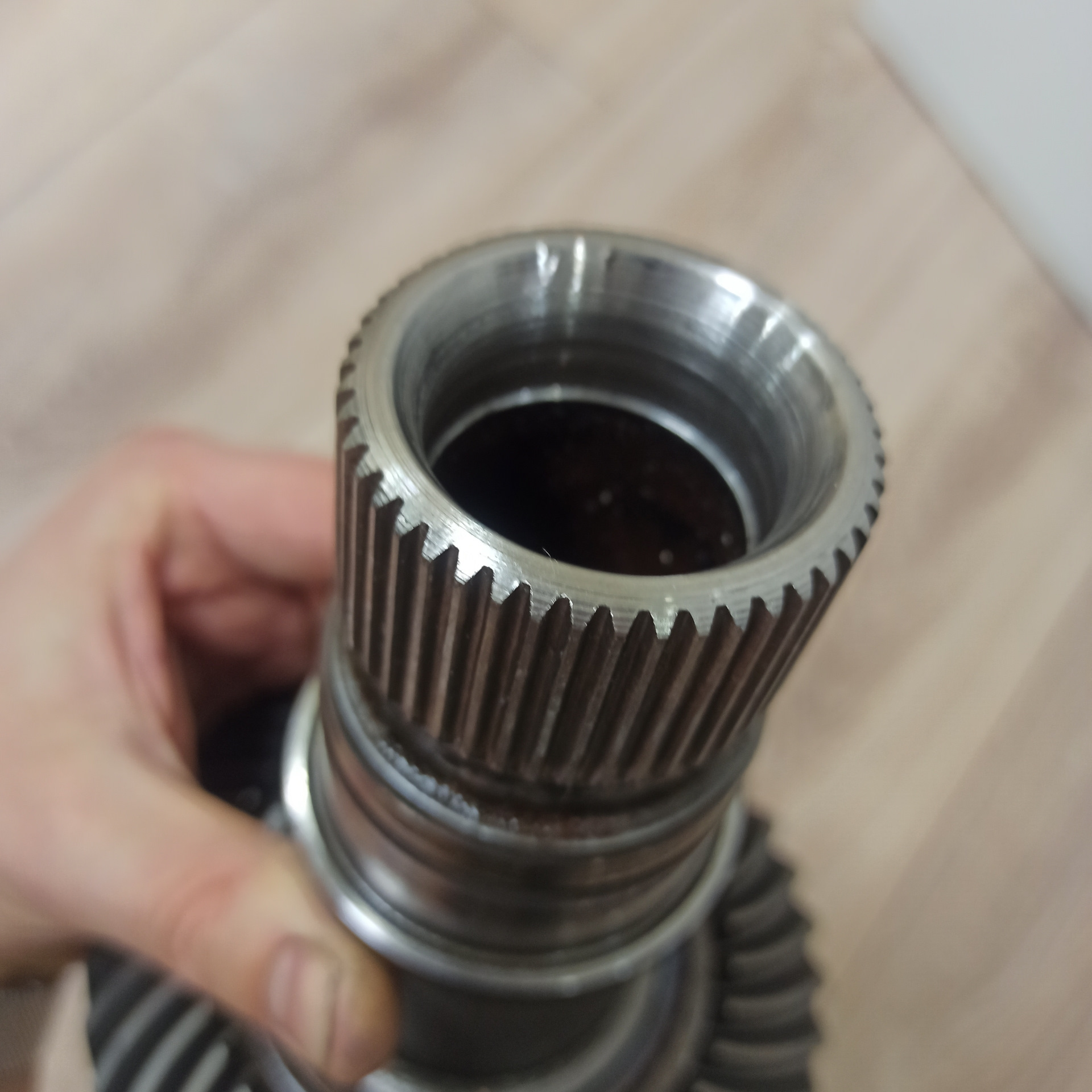 Замена чашки дифференциала АКПП, восстановление шлицов раздаточной ...