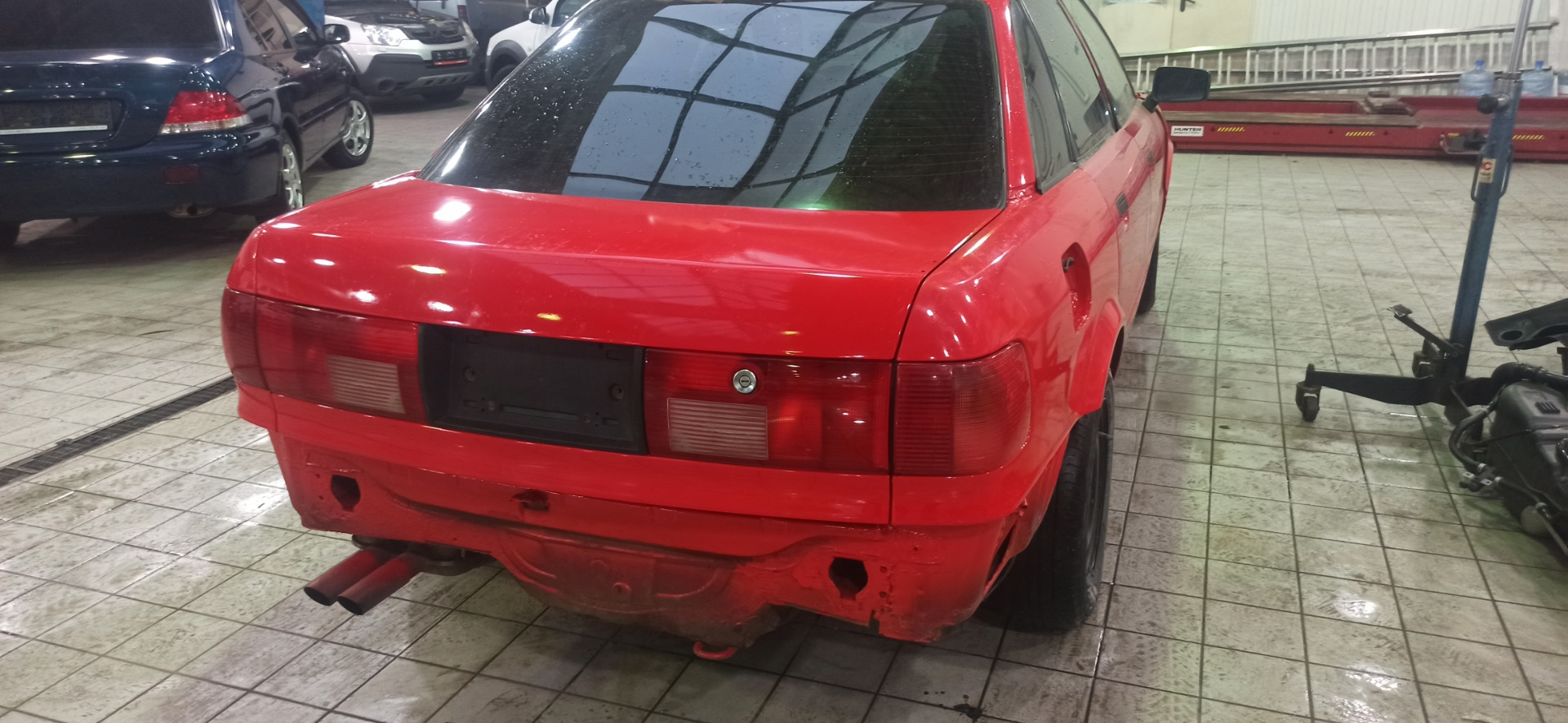 USA фонари — Audi 80 (B4), 2 л, 1993 года | тюнинг | DRIVE2