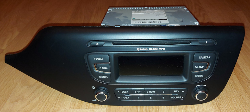 Автомагнитола KIA Ceed JD, оригинал на KIA Ceed (2G). Б/у | 3 000 ₽ в ...