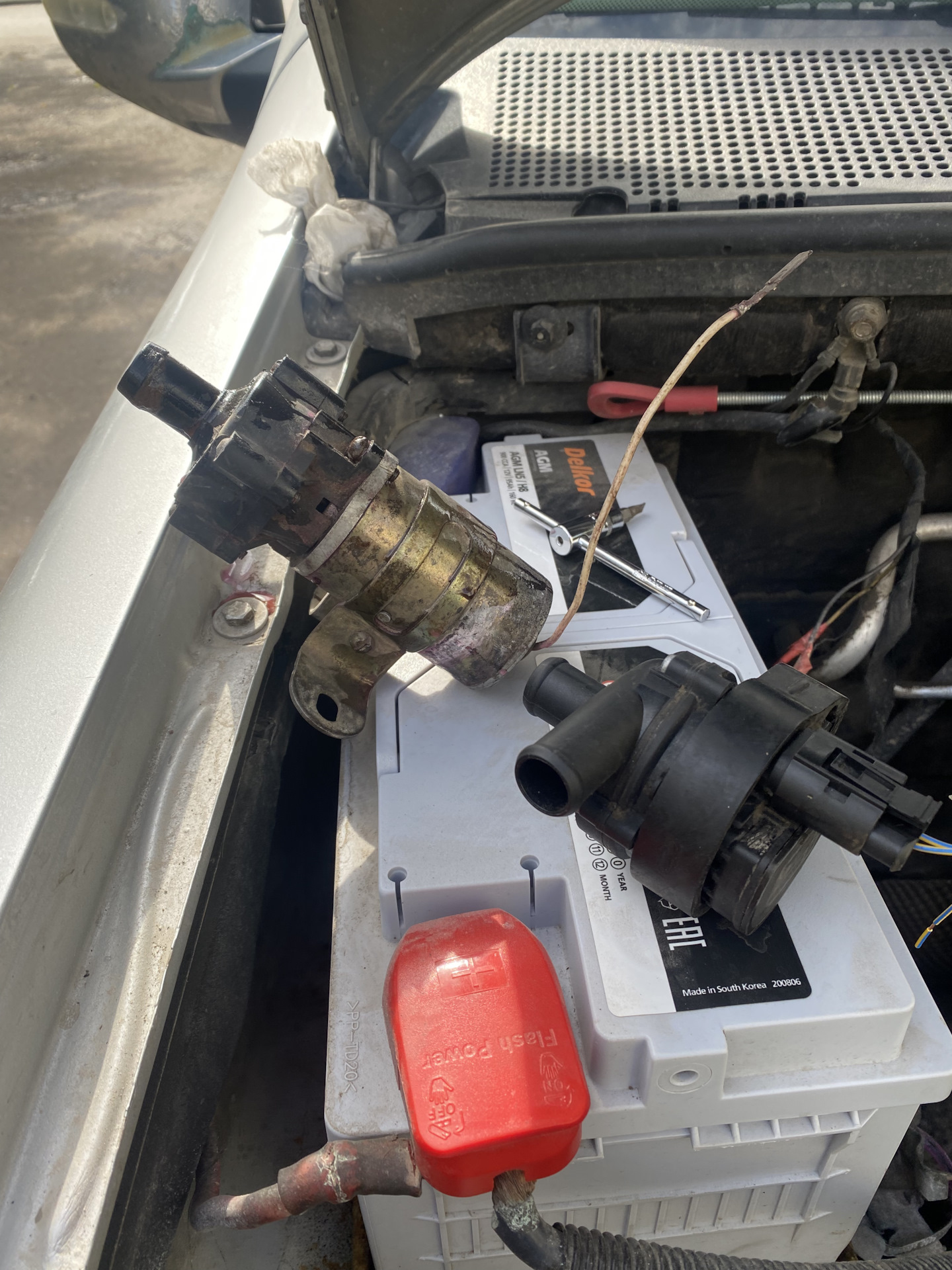 Замена катушек, свечей и доп.помпы — Mercedes-Benz M-Class (W163), 4,3 ...