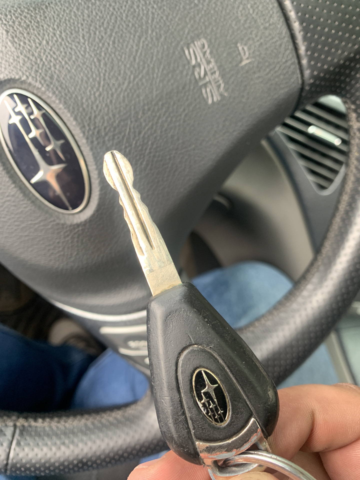 Сделал выкидной ключ и привязал штатную сигнализацию — Subaru Tribeca ...