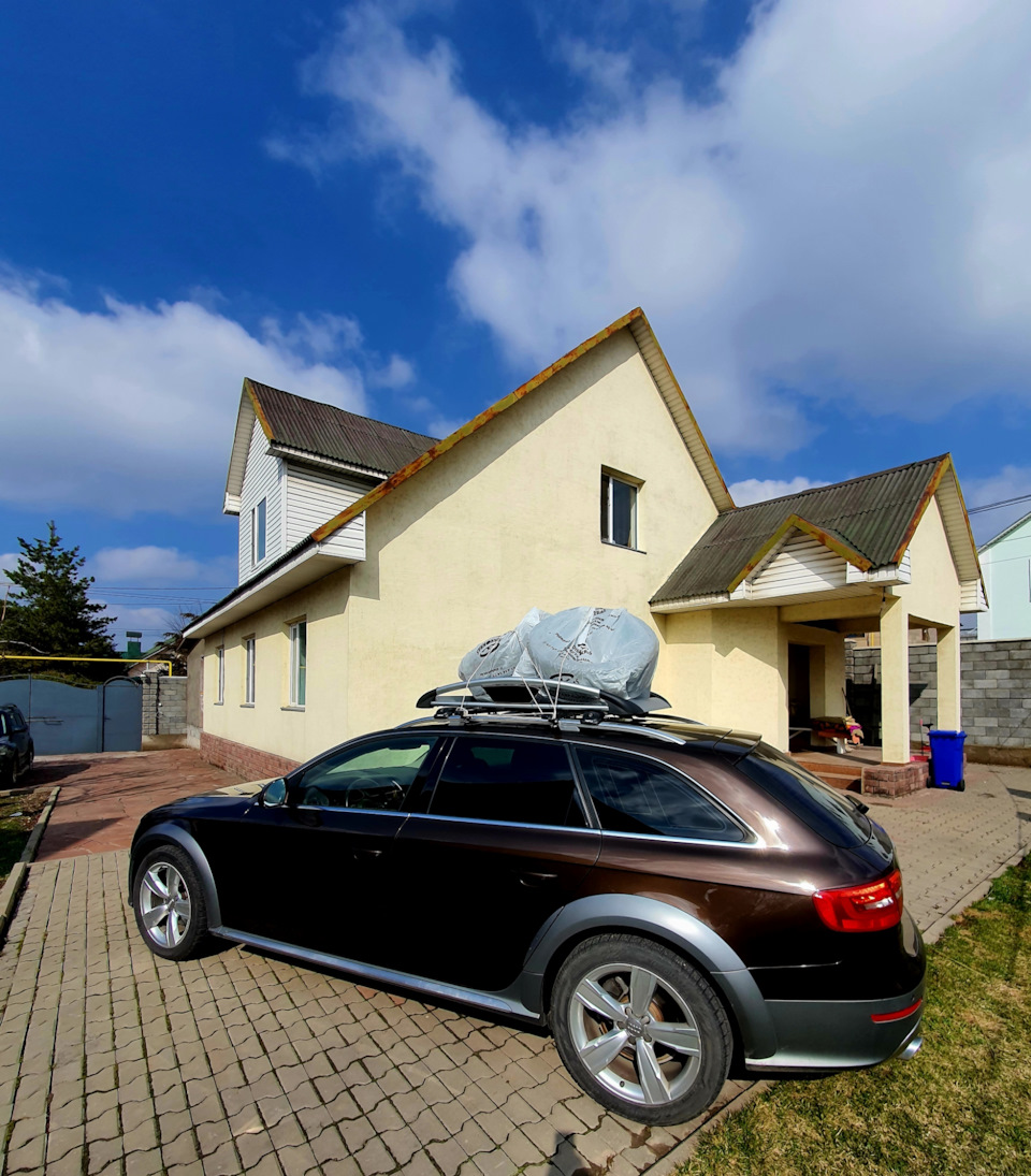 Рыбалка и переобувка — Audi A4 Allroad (B8), 2 л, 2016 года | просто ...