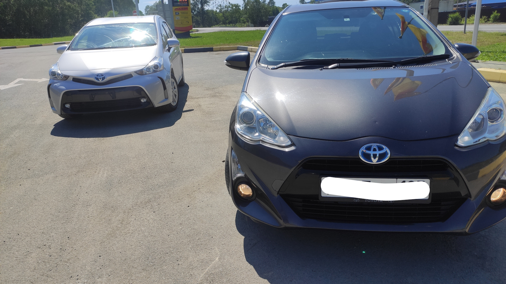 Toyota Aqua 1.5 бензиновый 2015 | на DRIVE2