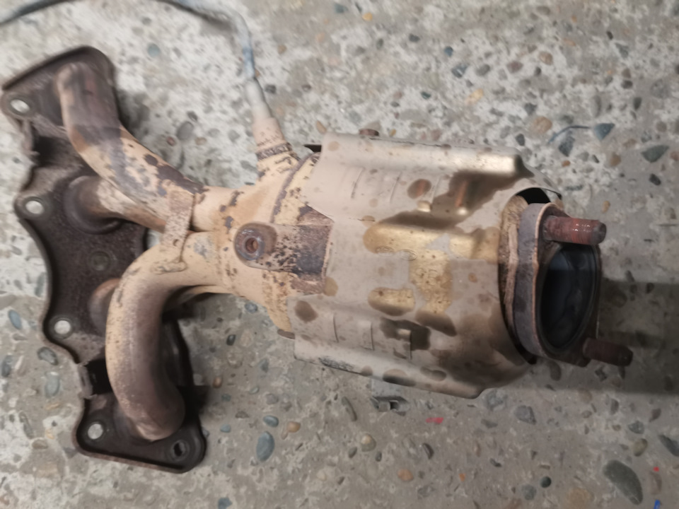 Катализатор давай до свидания. — KIA Rio (4G), 1,6 л, 2017 года ...