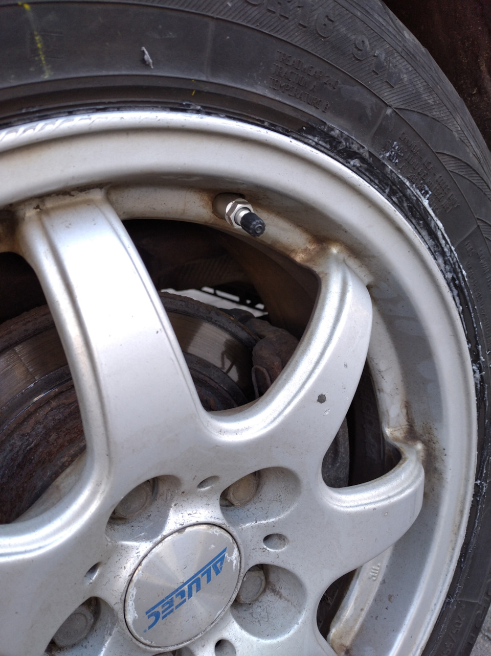 Привязка датчика давления шин Рено Лагуна 2 — Renault Laguna II, 1,9 л ...
