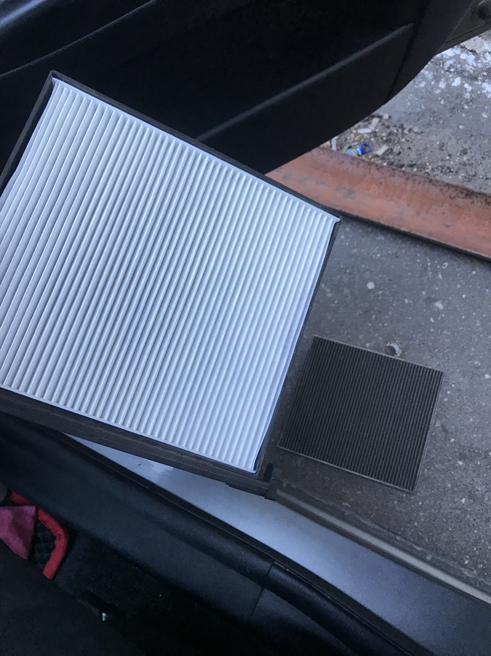 Чистка кондея и замена салонного фильтра — KIA Rio 5-door (2G), 1,4 л ...