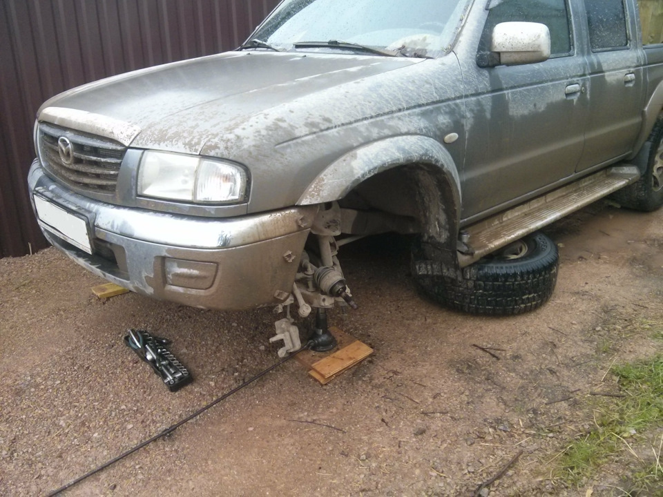 Что гудит резина, раздатка, редуктор или КПП? — Mazda B-Series VII ...