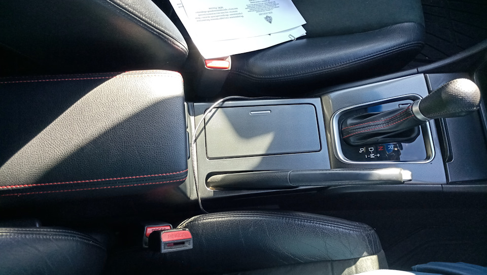 Ручка акпп от 8го Аккорда — Honda Accord (7G), 2,4 л., 2007 года ...