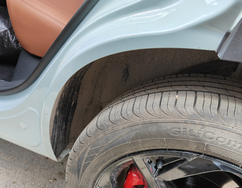 Защита от сколов задних арок — Omoda C5, 1,6 л, 2023 года | своими ...