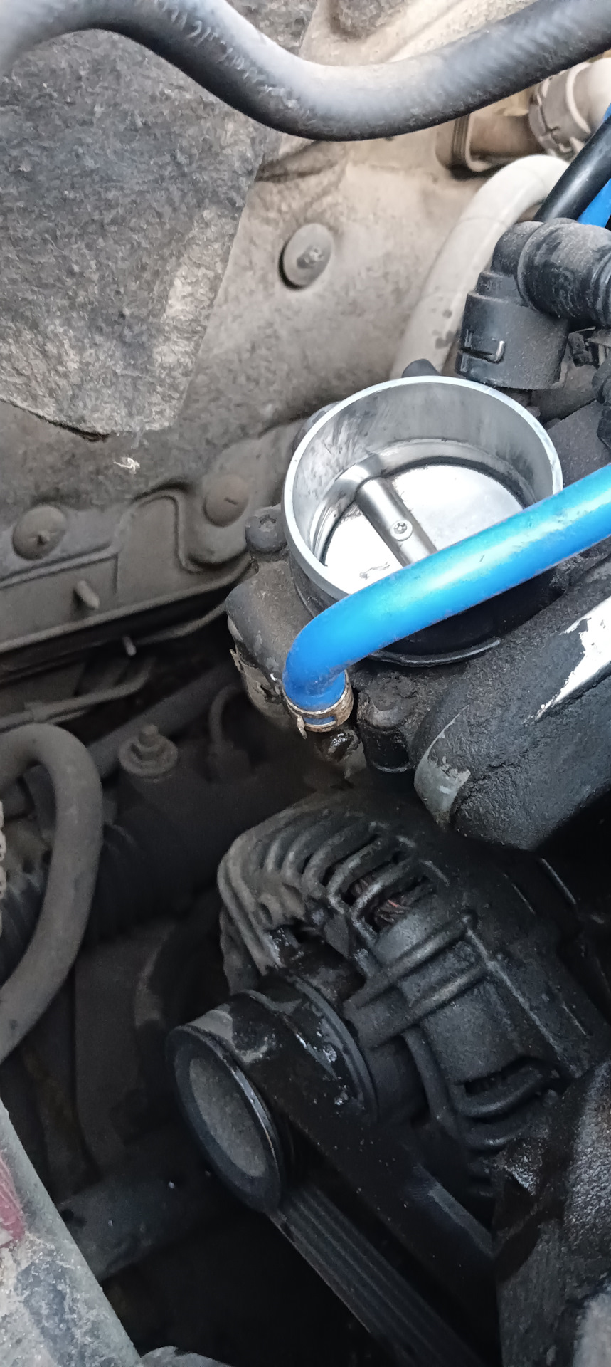 Подогрев дроссельной заслонки — Opel Vectra C, 1,8 л, 2008 года ...