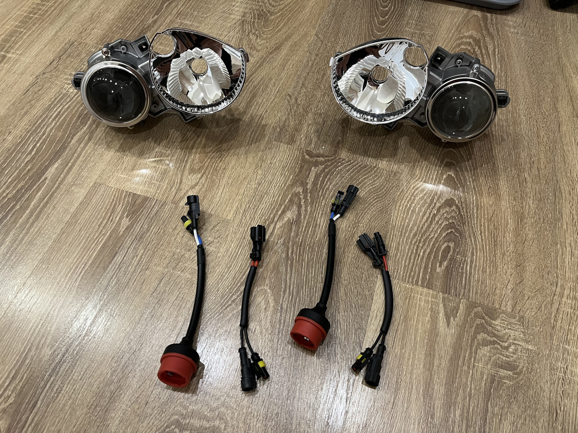 Bi-Led GNX в галогеновые фары мазда 3 BK — Mazda 3 (1G) BK, 1,6 л, 2007 ...