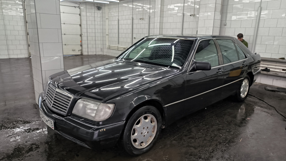 Mercedes-Benz S-class (W140) 4.2 бензиновый 1992 | Кабан на DRIVE2