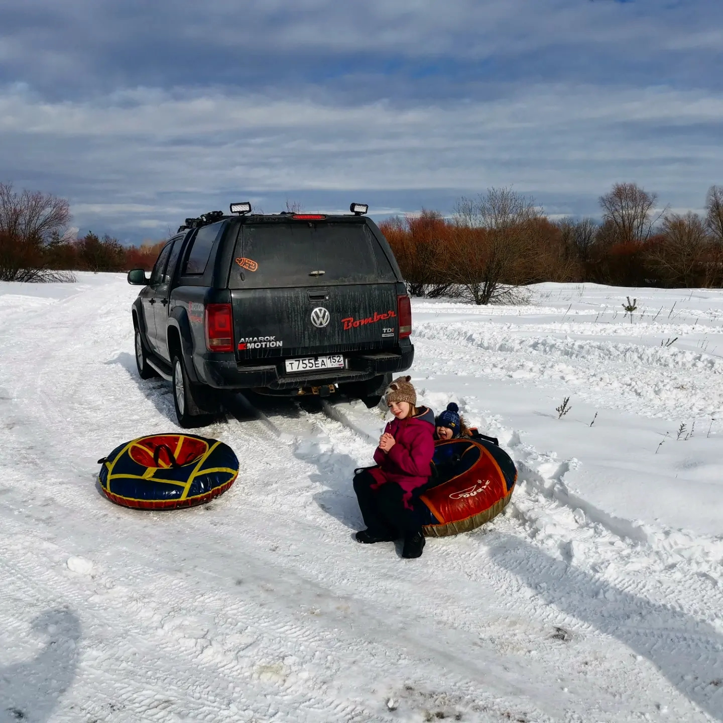 А амарок то могёт, есть проходимость, не ожидал. — Volkswagen Amarok, 2 ...