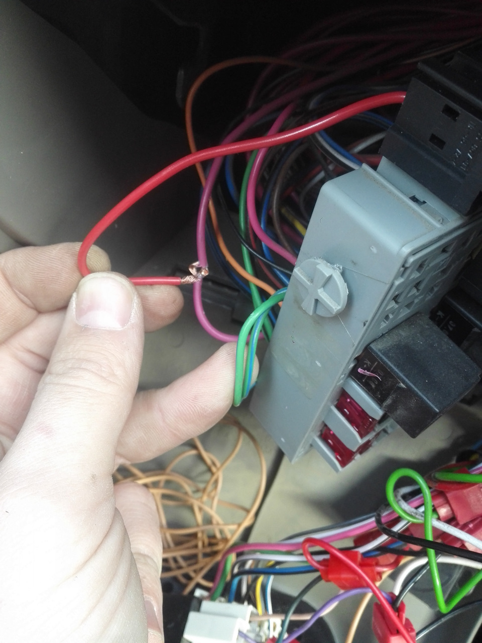 Схема подключения подогрева сидений на калине