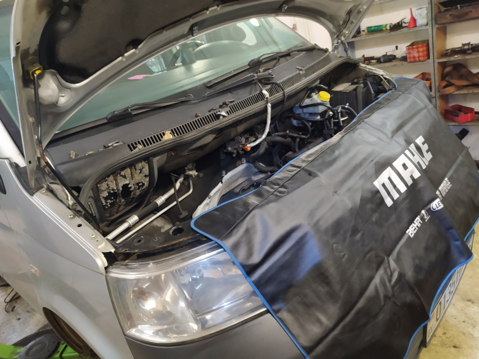 VW T5. 1.9tdi. газы в расширительном бачке — DRIVE2