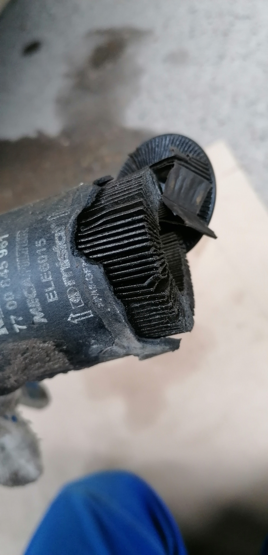 Вот что бывает когда не меняют топливный фильтр — Renault Megane II, 1 ...