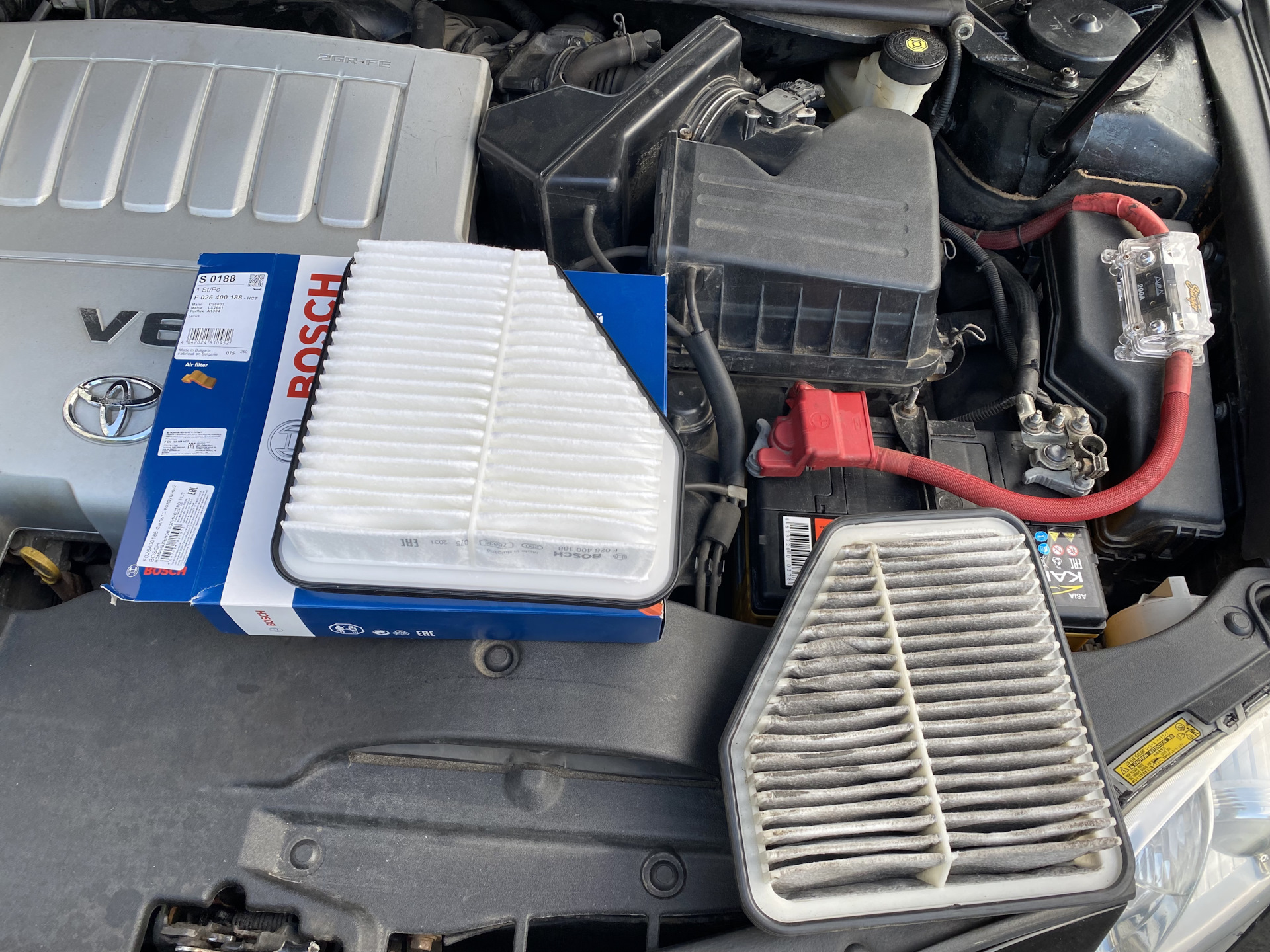 Расширенное ТО220 — Toyota Camry (XV40), 3,5 л, 2007 года | плановое ТО ...