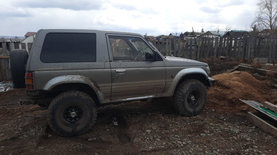 Боди лифт 6см — Mitsubishi Pajero (2G), 2,5 л, 1992 года | тюнинг | DRIVE2