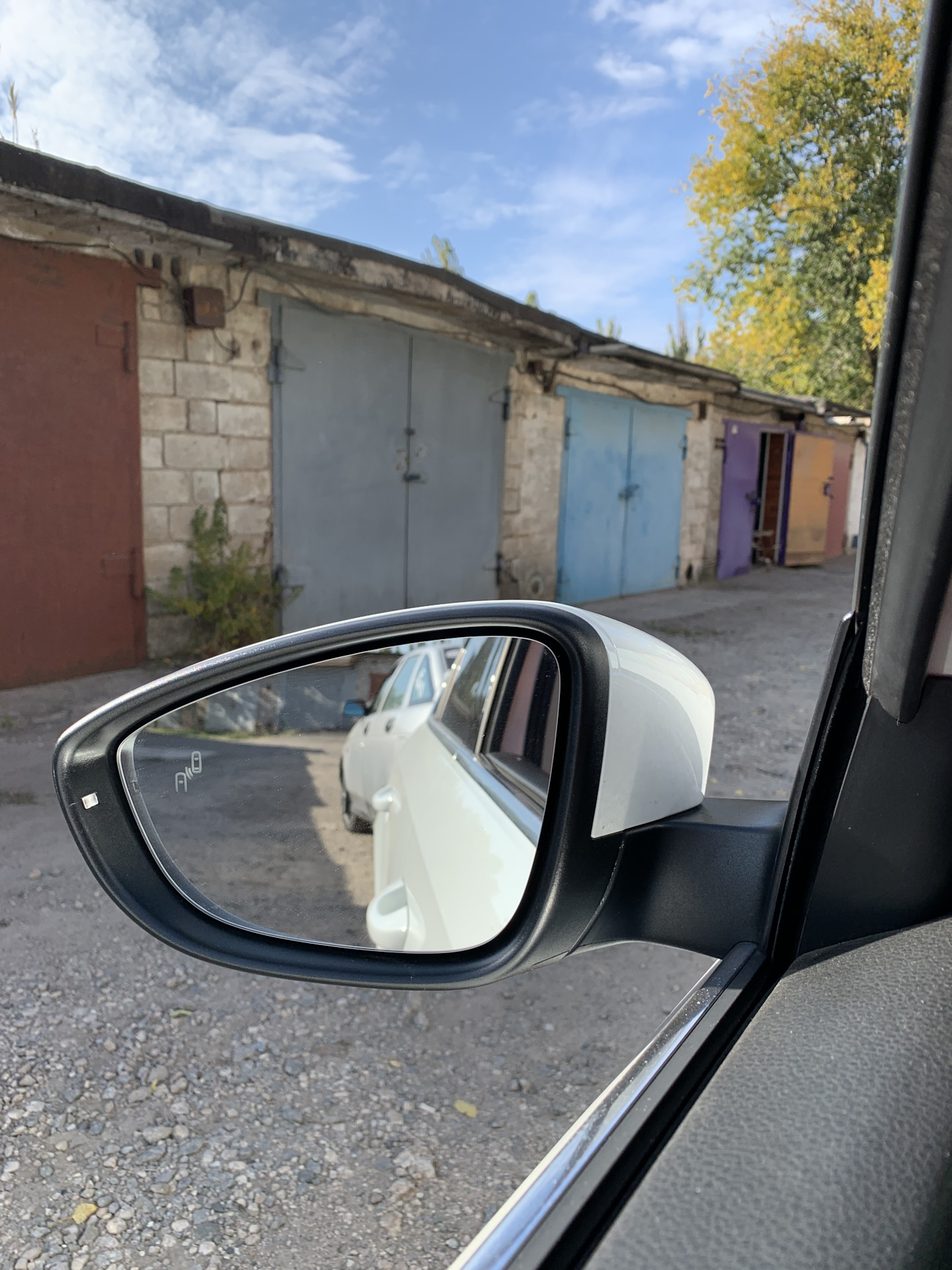 Асферическое зеркало — установка — Volkswagen Passat US, 1,8 л, 2017 ...